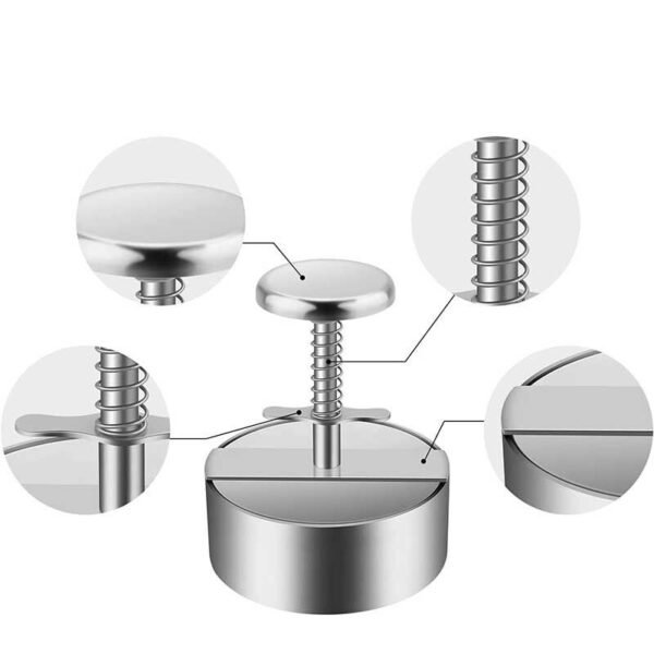 304 Stainless Steel Burger Press Mold