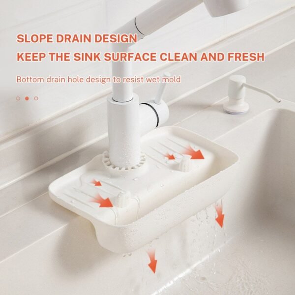 Faucet Splash Proof Drainage Rack
