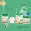 Pet Hair And Skin Gentle Cleaning Care Gloves